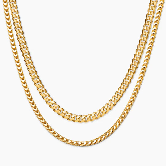 Cuban Link + Franco Chain Stack