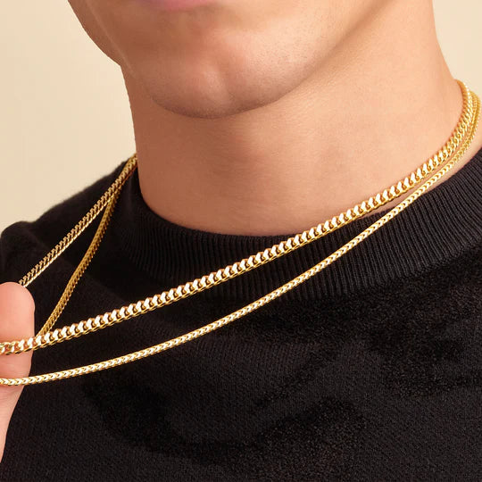 Cuban Link + Franco Chain Stack